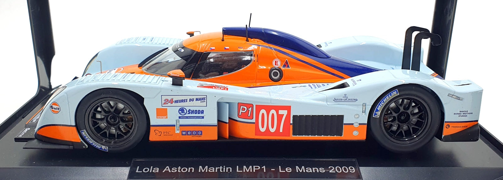 Norev 1/18 Scale Diecast 182760 - Lola Aston Martin LMP1 Gulf Le Mans 2009