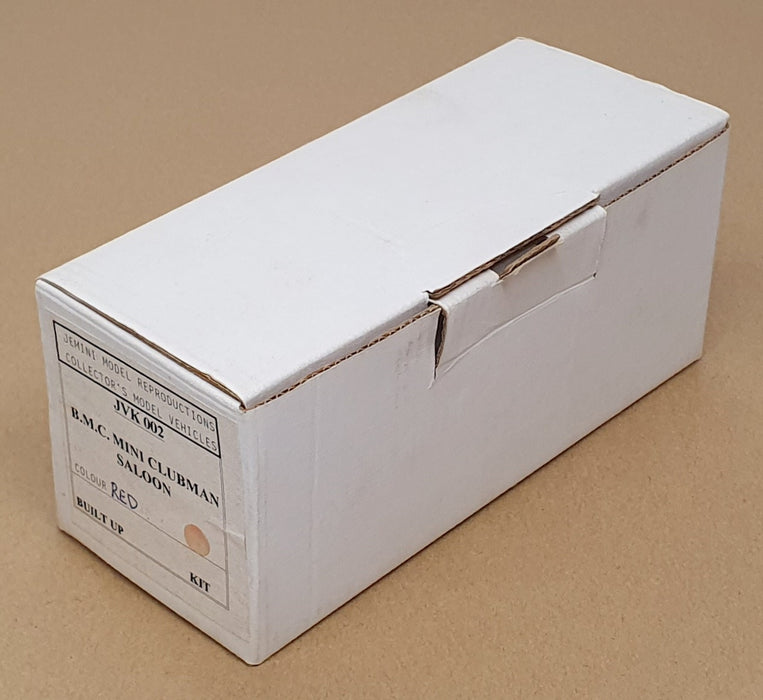 Jemini Model Reproductions 1/43 Scale JVK002 - B.M.C. Mini Clubman - Red
