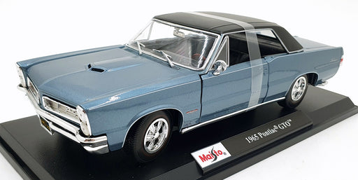 Maisto 1/18 Scale Diecast 31885 - 1965 Pontiac GTO - Blue