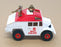 Corgi Appx 9cm Long Diecast 422 - Morris Quad Tractor Riot Police - White/Red
