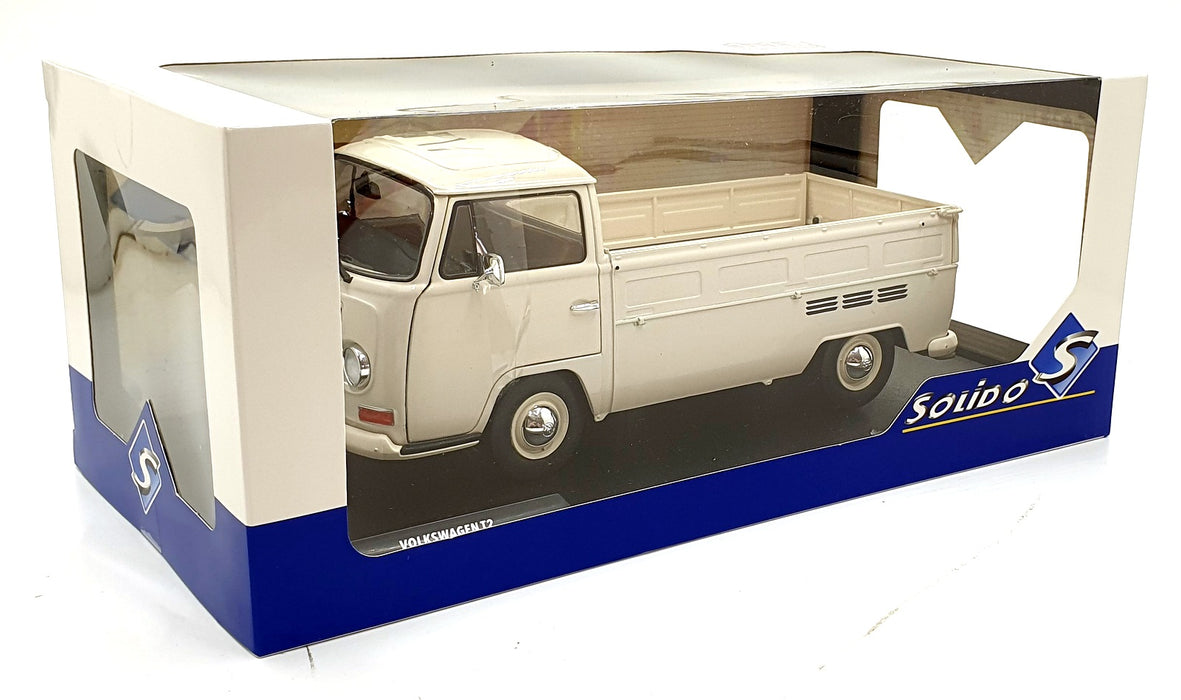 Solido 1/18 Scale Diecast S1809404 - 1968 Volkswagen T2 Pick Up Porsche Service