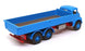 Base Toys 1/76 Scale TT-X18 - Thornycroft 3 Axle Dropside Lorry - Blue