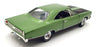 Ertl 1/18 Scale Diecast 14126F - 1969 Plymouth GTX 440 - Green/Black