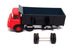 Base Toys 1/76 Scale LTP-01 - Leyland LAD Tipper Truck - Red/Black