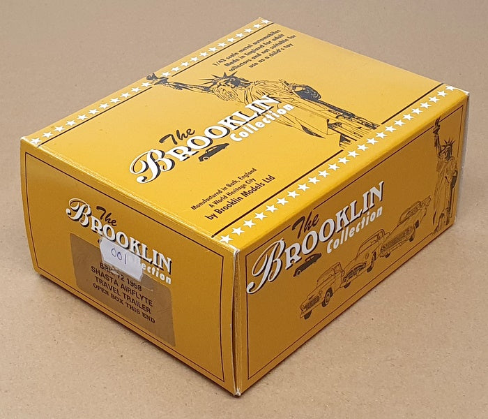 Brooklin Models 1/43 Scale BRK72 001 - 1958 Shasta Airflyte Travel Trailer