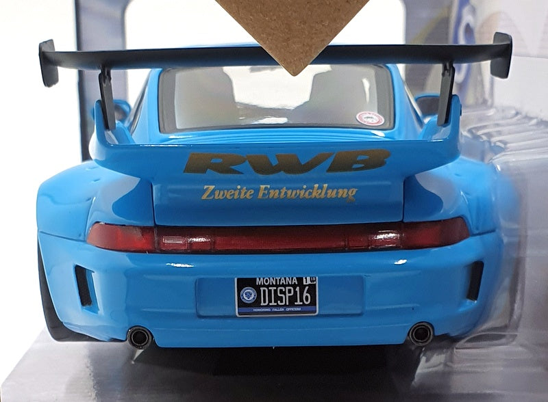 Solido 1/18 Scale S1808501 - Porsche RWB Body Kit Shingen 2018 - Blue