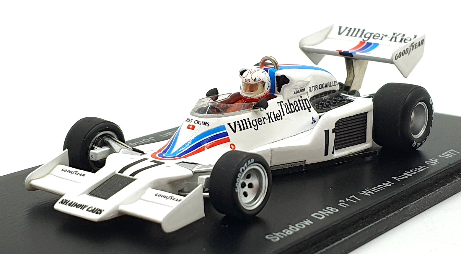 Spark 1/43 Scale S1756 - Shadow DN8 #17 Austrian GP 1977