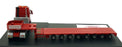Oxford Diecast 1/76 Scale VOL03LL - Volvo FH Low Loader West of Scotland - Red
