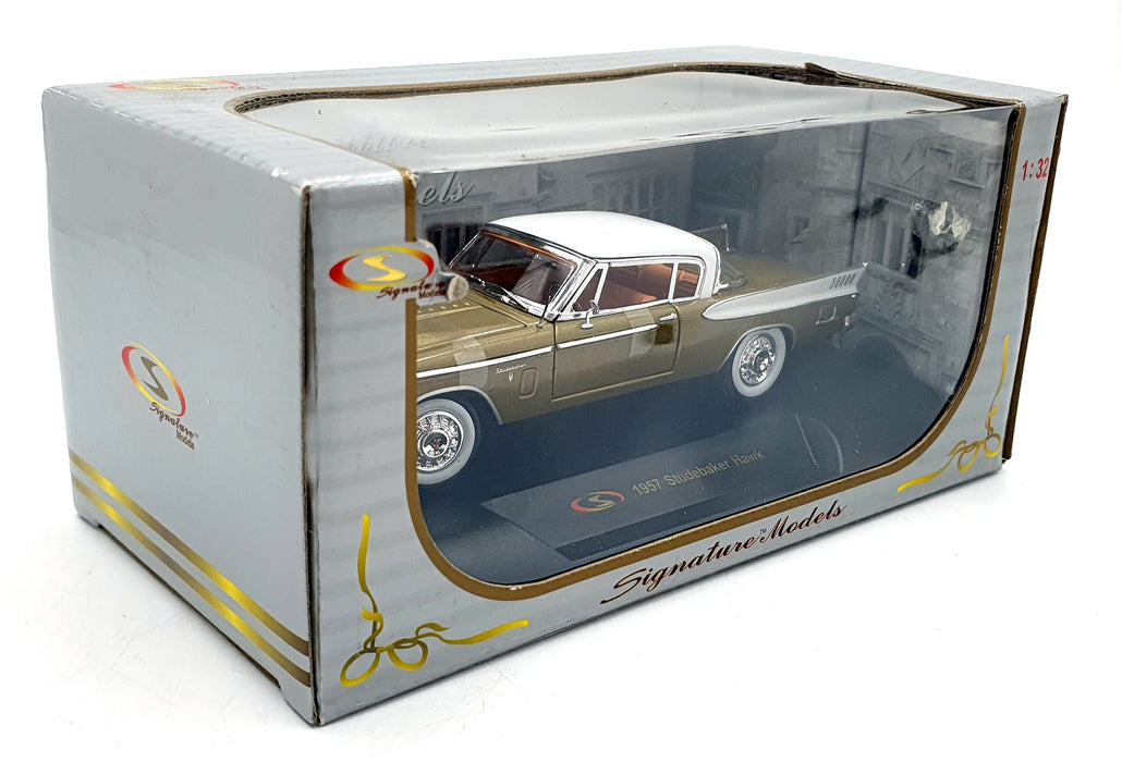 Signature Models 1/32 Scale Diecast 32399 - 1957 Studebaker Hawk - Gold