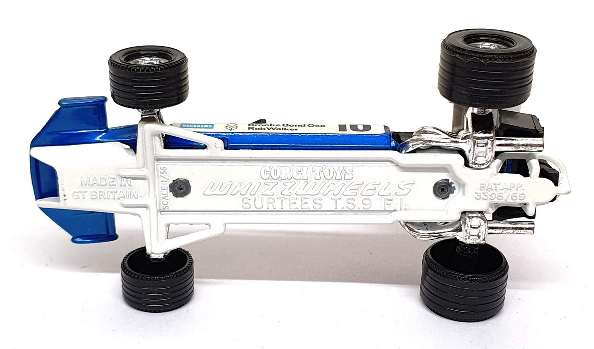 Corgi Toys 1/36 Scale Original Diecast 150 - (B) F1 Surtees T.S.9B #16 - Blue