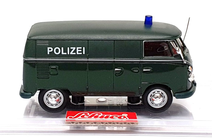 Schuco 1/43 Scale Diecast 12525 - VW Volkswagen Van Polizei - Green
