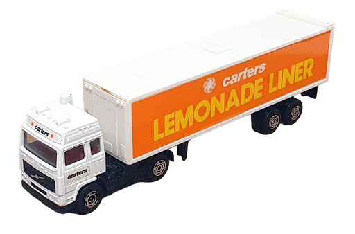 Corgi 1/64 Scale 1248 - Volvo Truck & Trailer Carters Lemonade Liner