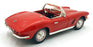 Ertl 1/18 Scale Diecast 16126V - 1962 Chevrolet Corvette - Met Red