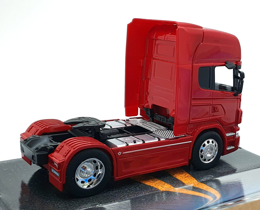 Welly 1/32 Scale 32670S-W - Scania V8 R730 Transporter - Red