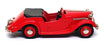 Lansdowne 1/43 Scale LDM25 - 1954 Singer SM Roadster Sports Tourer - Red