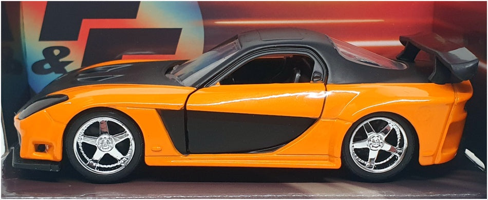 Jada 1/32 Scale 30736 - Fast & Furious Han's Mazda RX-7 - Orange/Black