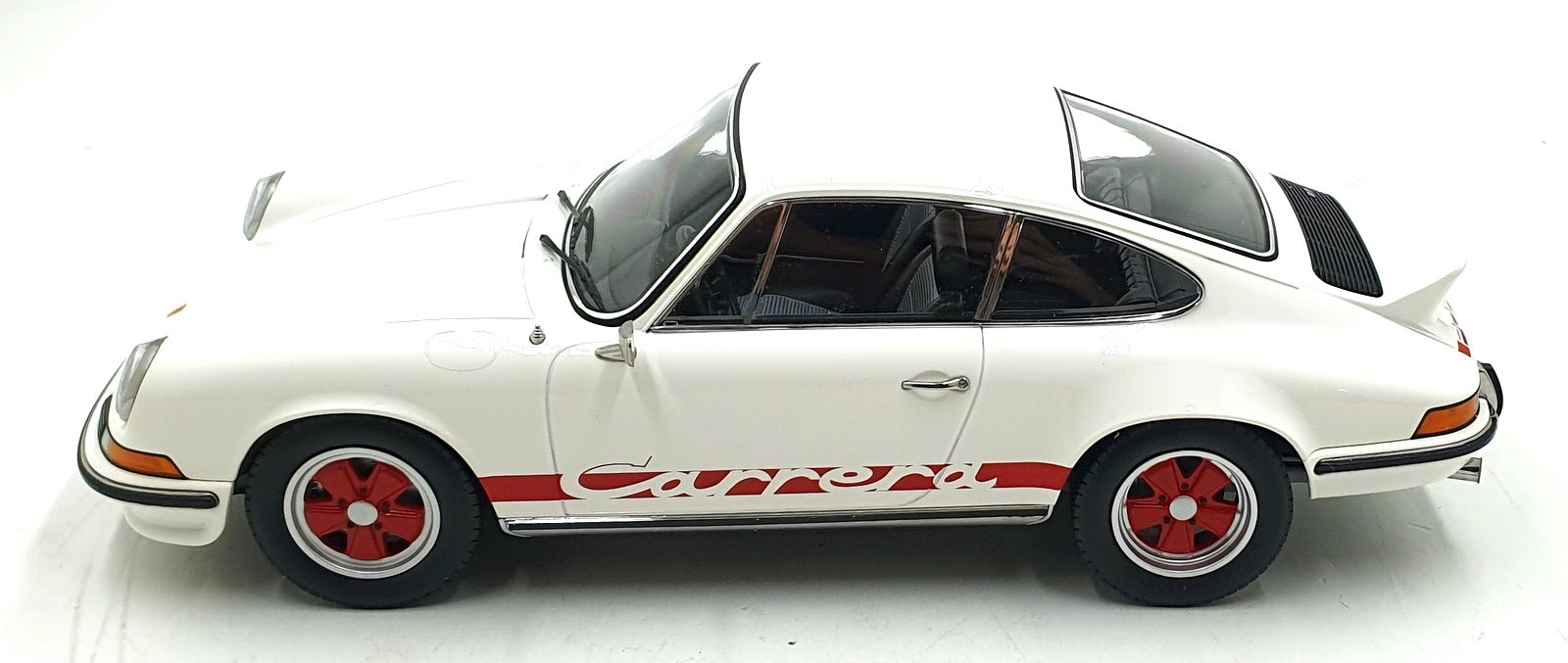Norev 1/12 Scale 127514 - 1972 Porsche 911 Carrera RS 2.7 GP White/Red