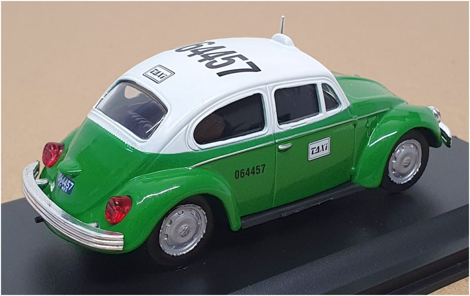 Leo Models 1/43 Scale LEO3 - VW Beetle Taxi Cab Mexico 1985 - Green/White