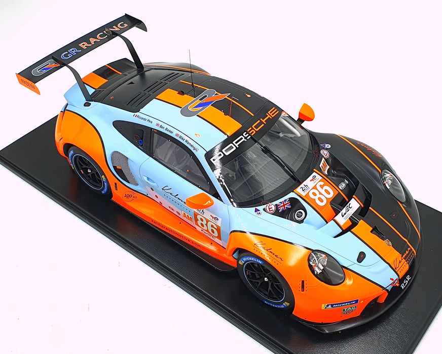 Spark 1/12 Scale 12S046 - Porsche 911 RSR Gr Racing Le Mans Gulf 2023 #86