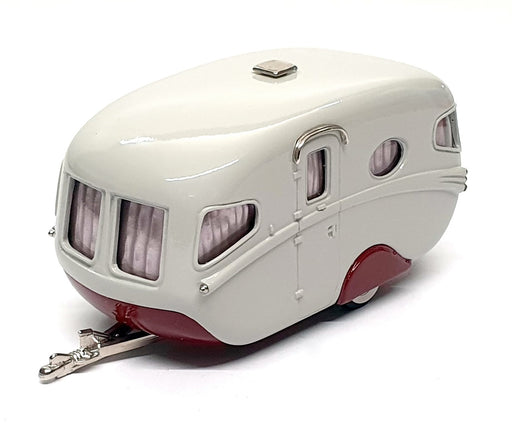 Lansdowne Models 1/43 Scale LDM17X - 1956 Willerby Vogue Caravan - Grey/Maroon
