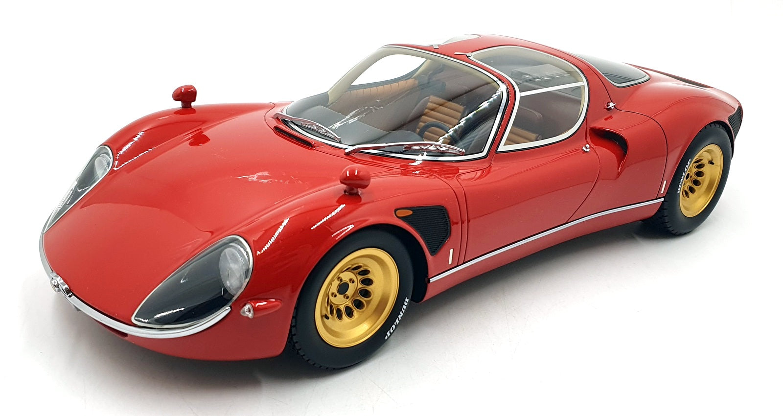 Premium ClassiXXs 1/12 Scale PCL40036 - Alfa Romeo Tipo 33 Stradale - Red