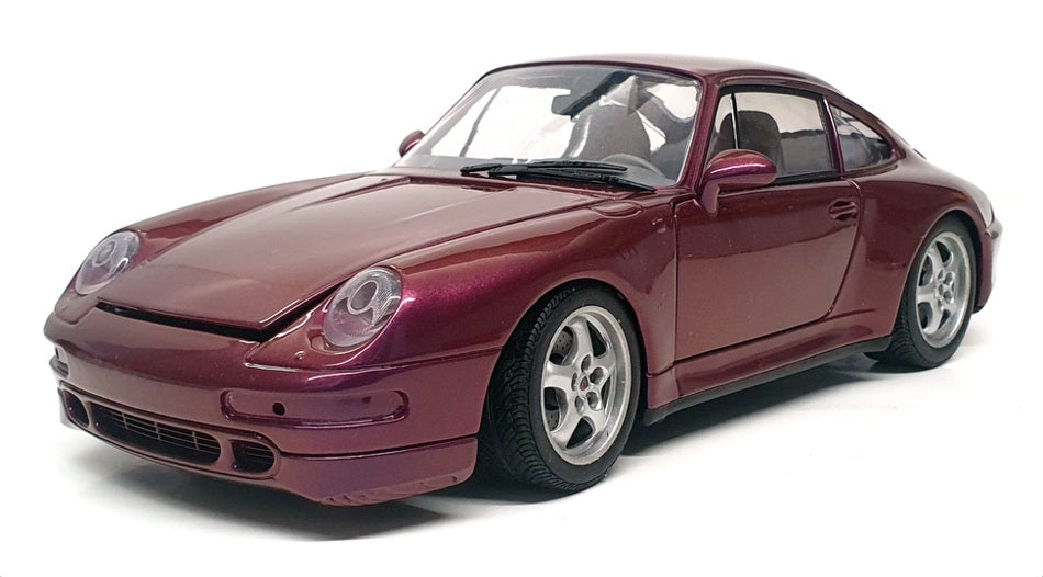 Miniature UT Models 1/18 – Porsche 911 – Rouge Mat Retravaillée – Diecast 81123T