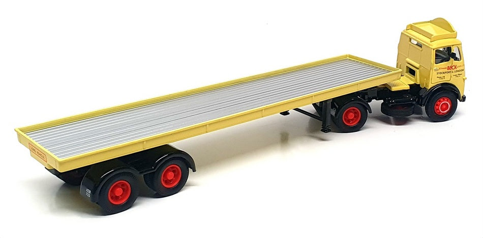 Corgi 1/50 Scale 12801 - Foden FG Articulated & Long Trailer E. Beck & Son Ltd