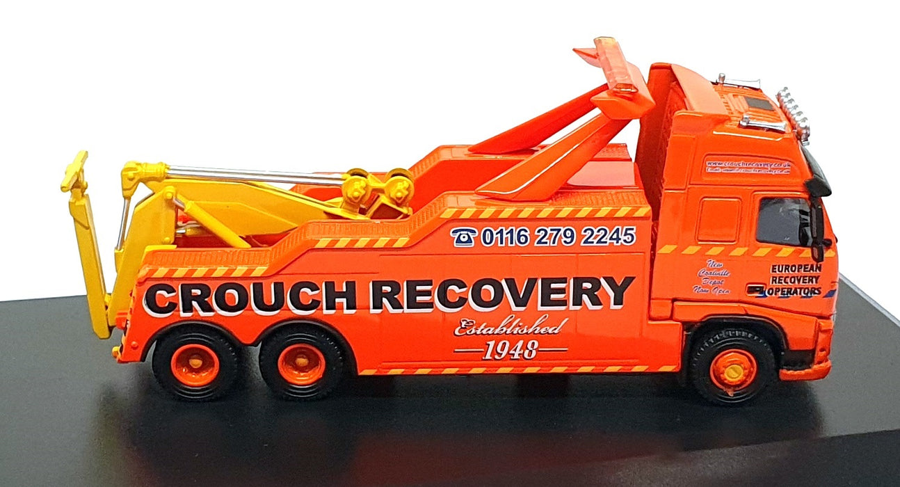 Oxford Diecast 1/76 Scale 76VOL09REC - Volvo Recovery Truck Crouch - Orange