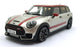 Otto 1/18 Scale Model Car OT1106 - Mini Clubman (F54) JCW - Silver/Red