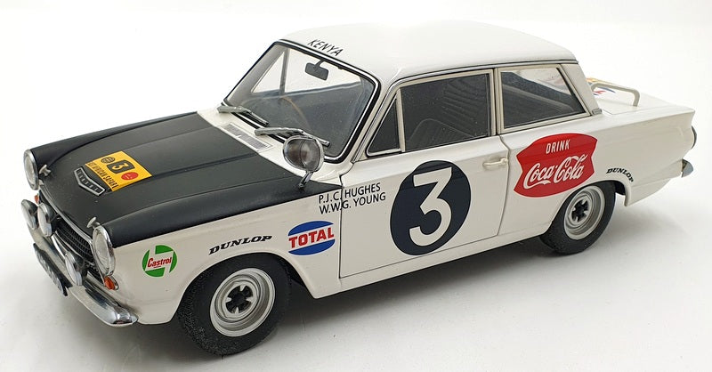 ミニカー AUTOart Lotus Cortina MK I 1964 1/18 Autoart 1/18 Scale Diecast 86428 - Ford Cortina MK1 1964 Hughes #3