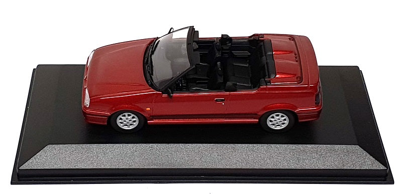 Maxichamps 1/43 Scale 940 113731 - 1991 Renault R19 Cabriolet - Met. Red
