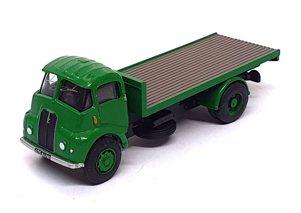 Base Toys 1/76 Scale TT-02 - Thorneycroft Flatbed Lorry - Green