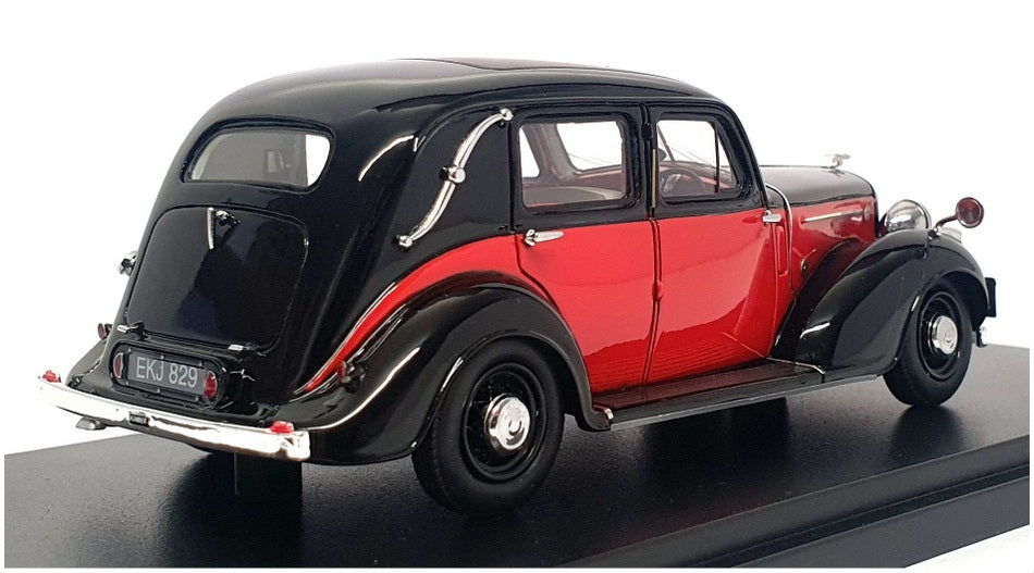 Esval Models 1/43 Scale EMEU43004B - 1938 Humber Super Snipe Saloon - Black/Red