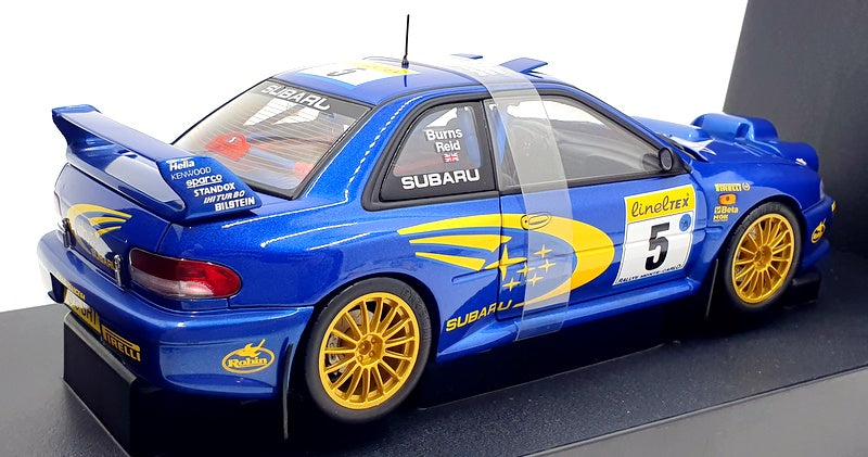 Autoart 1/18 Scale Diecast 89994 Subaru Impreza WRC RMC R.Burns 1999 Night Race