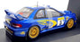 Autoart 1/18 Scale Diecast 89994 Subaru Impreza WRC RMC R.Burns 1999 Night Race