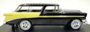 KK Scale 1/18 Scale KKDC181293 - 1956 Chevrolet Bel Air Nomad - Black