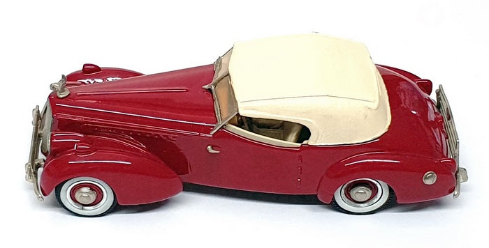 Western 1/43 Scale WMS31 - 1940 Packard Darrin Super 8 Victoria - Red