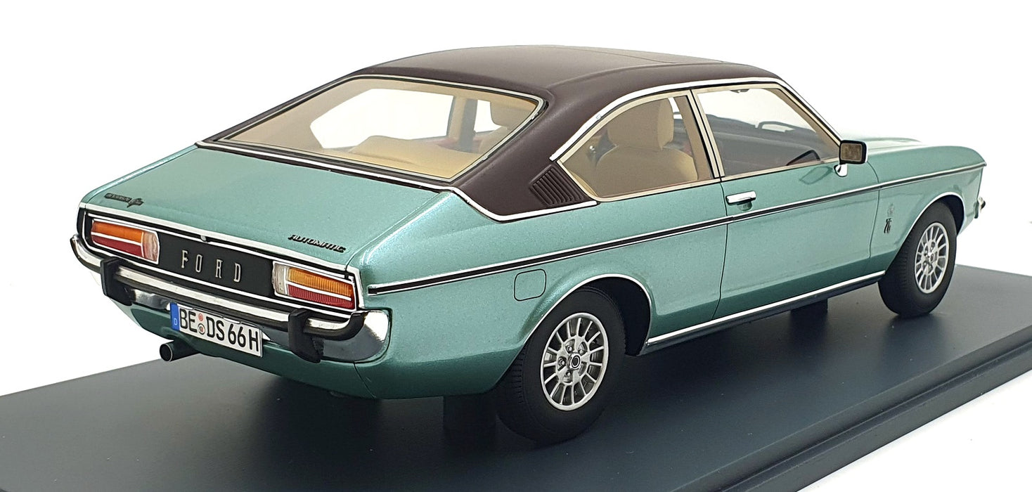 Schuco 1/18 Scale Resin 45 004 9200 - 1974 Ford Granada Coupe - Green
