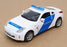 Amercom 1/43 Scale AM245 - Nissan 350Z Hungary Police Car - White/Blue