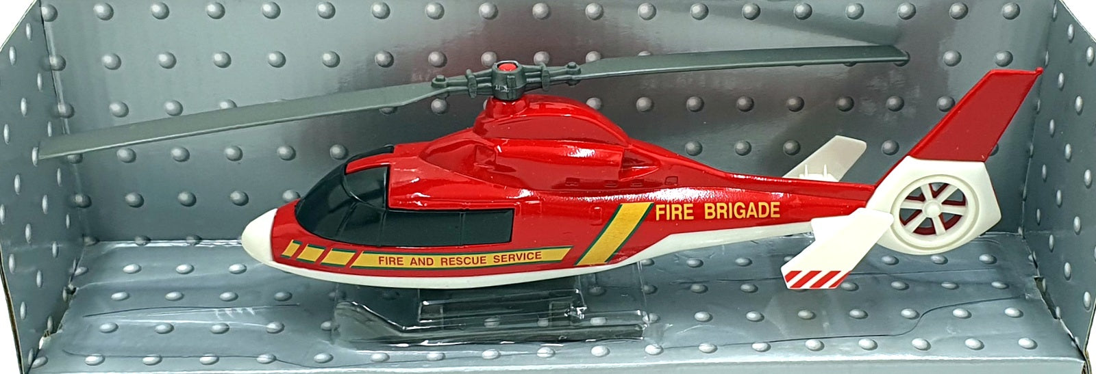 Cararama 1/43 Scale 096514 - Fire Brigade Helicopter - Red