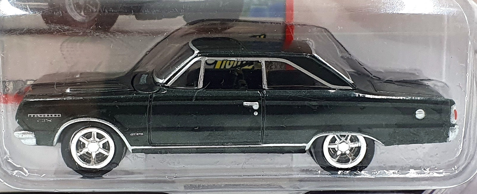 Johnny Lightning 1/64 Scale JL 239-03 - 1967 Plymouth Belvedere GTX - Dark Green