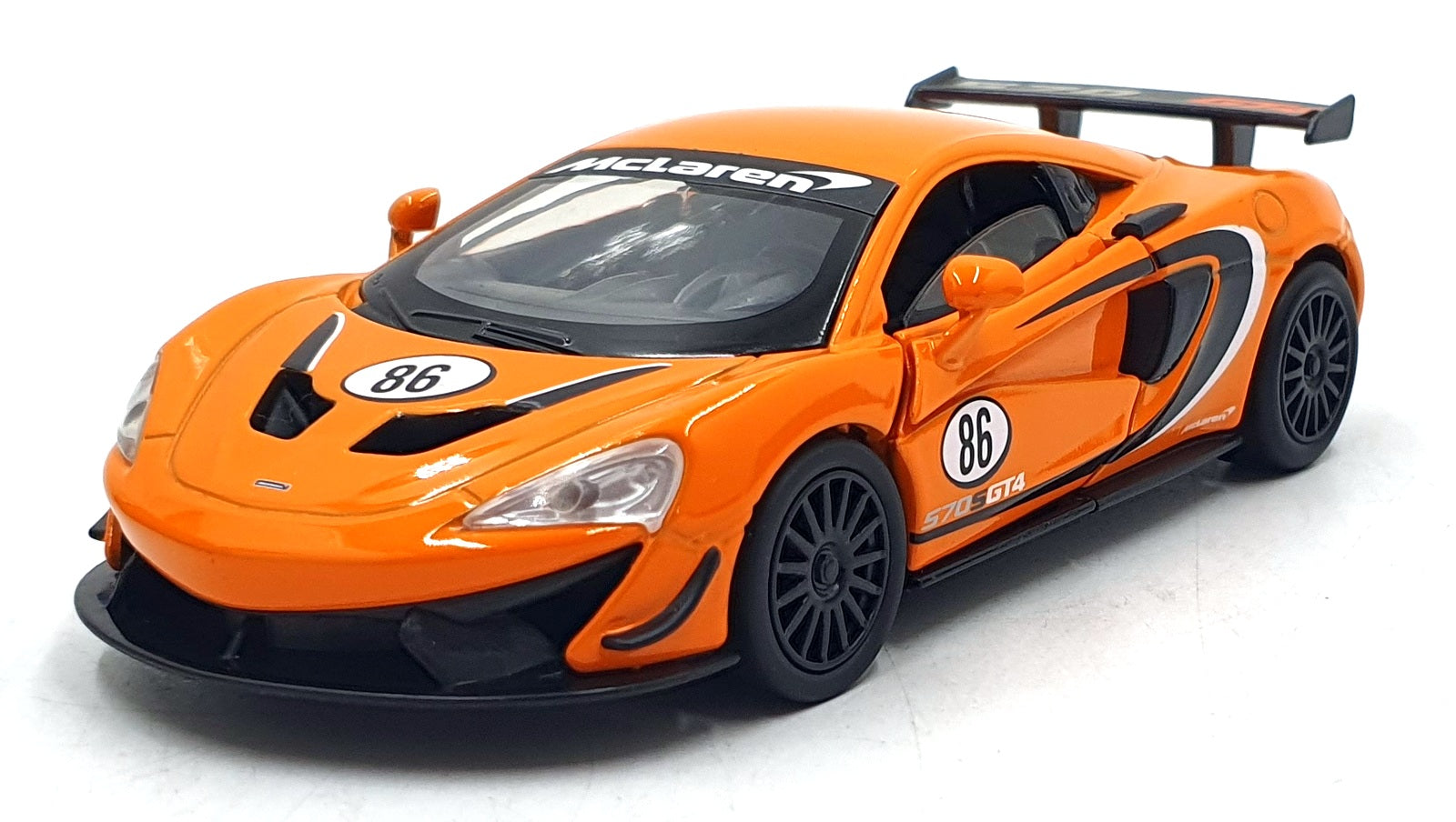 Tayumo 1/32 Pull Back & Go 32130011 - McLaren 570S GT4 LHD - Orange