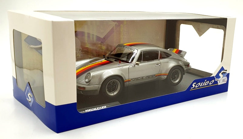 Solido 1/18 Scale Diecast S1801120 - Porsche 911 RSR - Silver