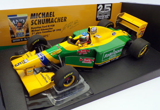 Minichamps 1/18 Scale 510 932505 - F1 Benetton Ford B193B #5 M.Schumacher