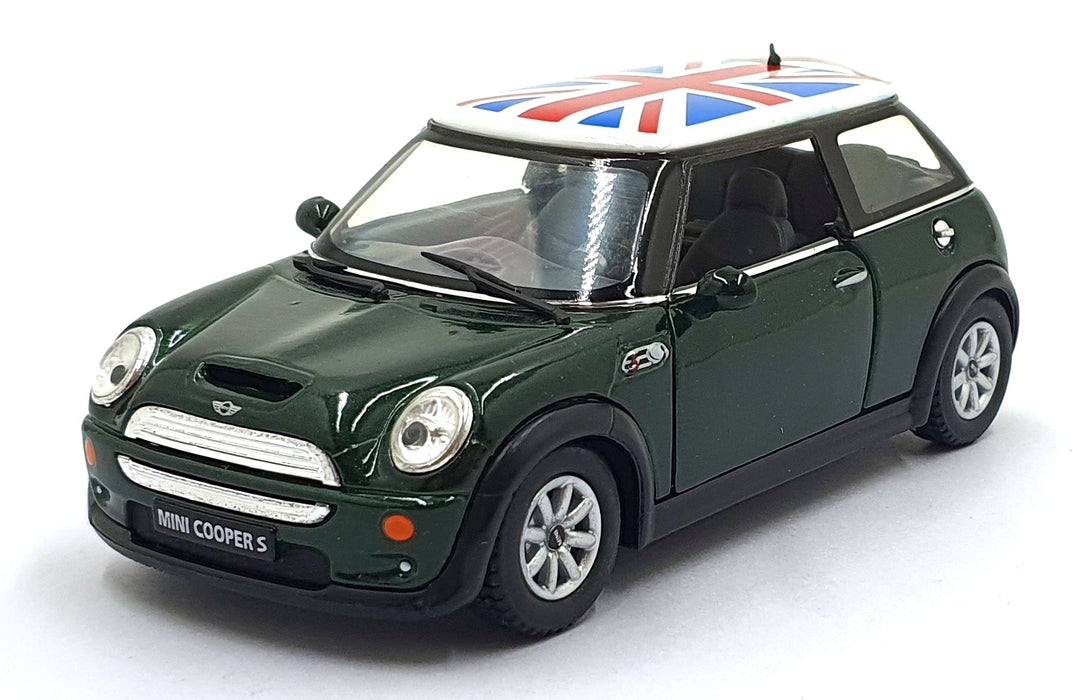 Kinsmart 1/28 Scale Pull Back & Go TY1245 - Mini Cooper S - Green