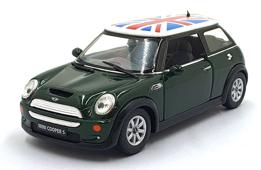 Kinsmart 1/28 Scale Pull Back & Go TY1245 - Mini Cooper S - Green