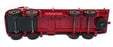 Dinky Toys Original Diecast 505 - Foden Flat Truck With Chains - Dk. Red