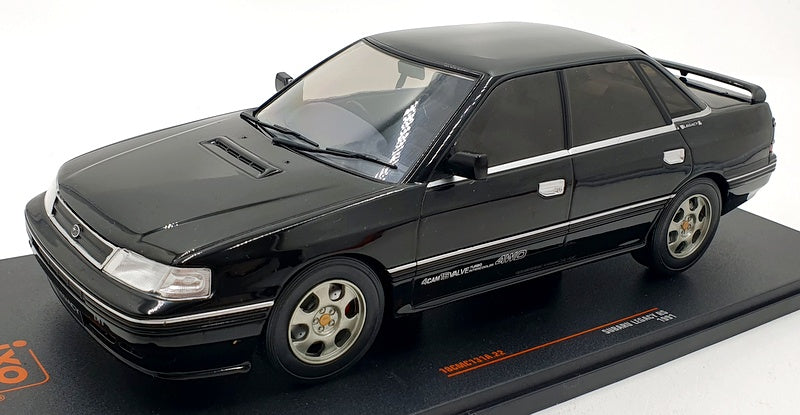 IXO Models 1/18 Scale 18CMC131A - Subaru Legacy RS 1991 - Black