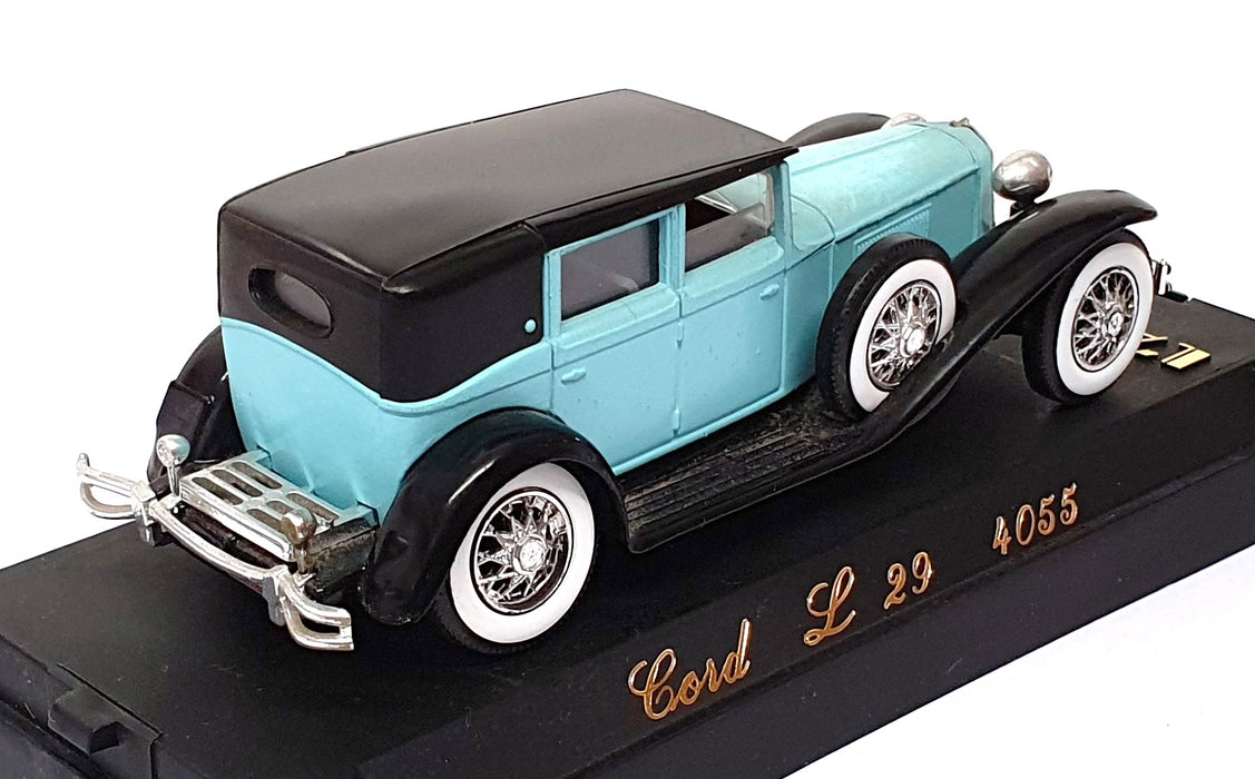 Solido 1/43 Scale Diecast 4055 - Cord L29 - Lt. Blue/Black