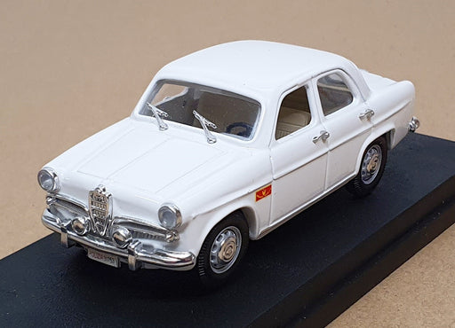 Rio 1/43 Scale SL018 - Alfa Romeo Giulietta Italy Polizia Police - White